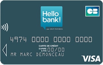 CB Visa Classic Hello Bank