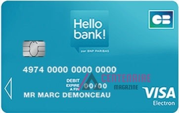 CB Visa Electron Hello Bank