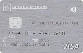 CB Visa Platinum Caisse d'Epargne