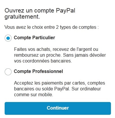 compte paypal