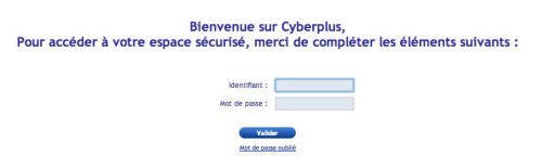 Banque Populaire Rives de Paris : connexion à mon compte cyberplus