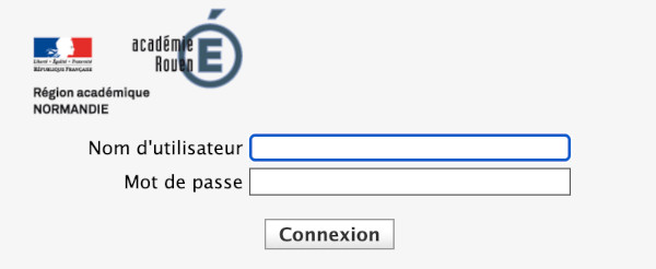 Connexion webmail Académie de Rouen : léger sans calendrier