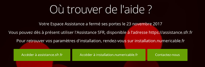 Espace assistance numericable.fr : service client en ligne