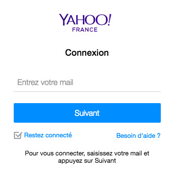 Se connecter à Yahoo Mail France : ouverture de session sur mail.yahoo.fr