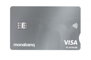 Monabanq une carte metal noire Platinum