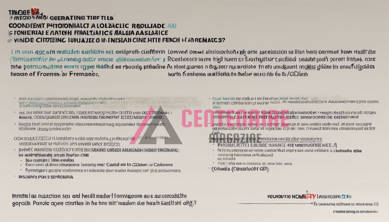 découvrez comment fonctionne l'assurance maladie au canada pour les français et les principales différences avec le système français.