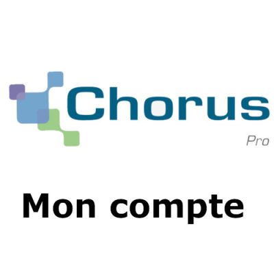 Image représentant un portail Chorus Pro avec une invitation à se connecter à l'espace utilisateur.